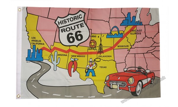 Route 66 Flag